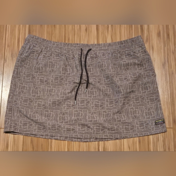 LL Bean Patterned Women's Skirt - Picture 1 of 9